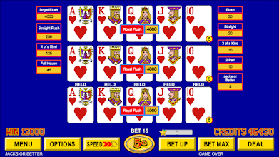 Classic video poker bets 44960
